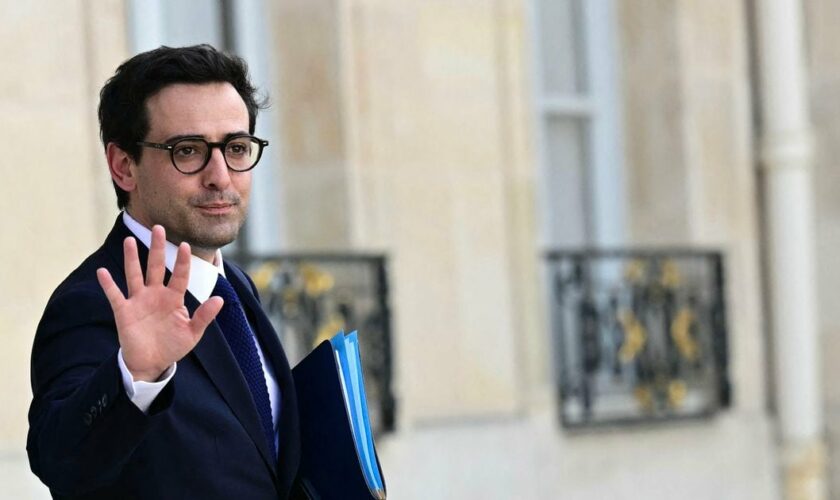 Stephane Séjourné quitte L'Elysée le 3 mai 2024