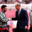 Royal news – live: Prince William attends FA Cup Final as Harry and Meghan portrait finds new home