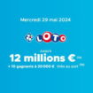 Résultat Loto (FDJ) : le tirage du mercredi 29 mai 2024 [EN LIGNE]