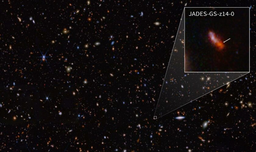 James-Webb-Teleskop: Nasa entdeckt am weitesten entfernte Galaxie im bekannten Universum