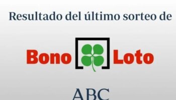 Comprobar el resultado del sorteo de Bonoloto de hoy domingo, 11 de agosto de 2024