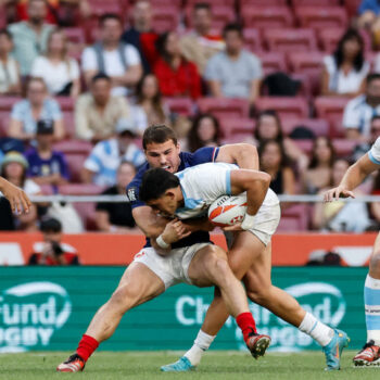 En rugby à VII, Antoine Dupont et ses coéquipiers à nouveau en or à deux mois des JO