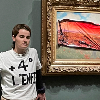 Radical climate activist vandalizes famous painting in Paris