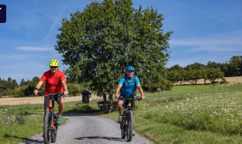 Radfahren im Spessart: Gipfelstürmen mit dem E-Bike