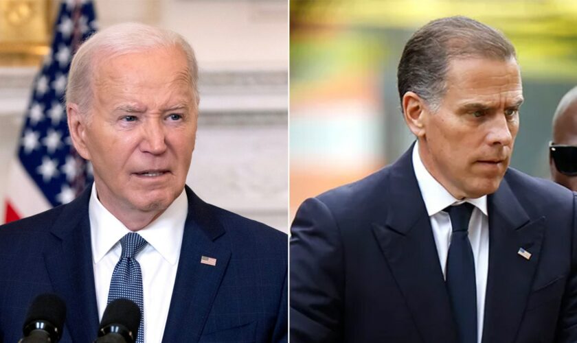 Biden says he won't pardon son Hunter, vows to accept verdict in felony gun crime trial