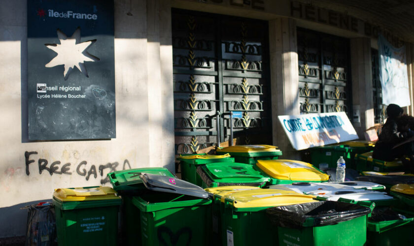 Occupation du lycée Hélène-Boucher à Paris en soutien à Gaza : la garde à vue de 48 élèves levée