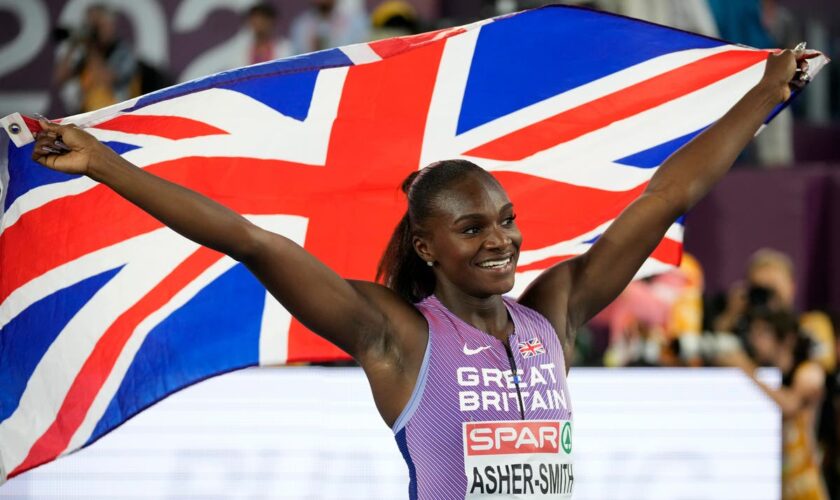 Dina Asher-Smith sends Olympic warning to rivals by claiming European 100m crown