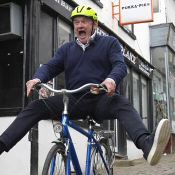 Step aside Boris Johnson, there's a new king of political stunts in town