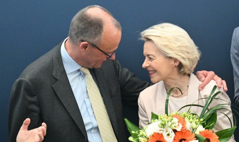 EU-Kommissionspräsidentin: Merz pocht auf Wiederwahl von Ursula von der Leyen