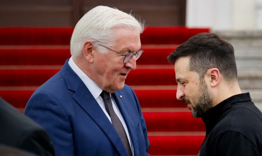 Ukraine-Wiederaufbaukonferenz: Ukrainischer Präsident Selenskyj in Berlin eingetroffen