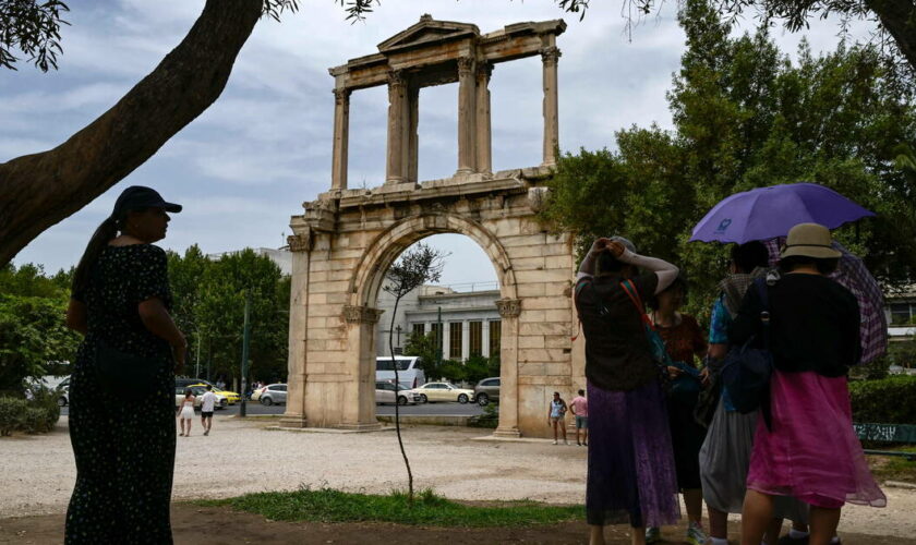 La première canicule de l’année s’abat sur la Grèce et contraint l’Acropole à fermer ses portes