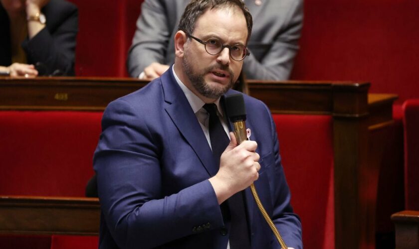 Le ministre de la Santé Aurélien Rousseau à l'Assemblée nationale, le 31 octobre 2023