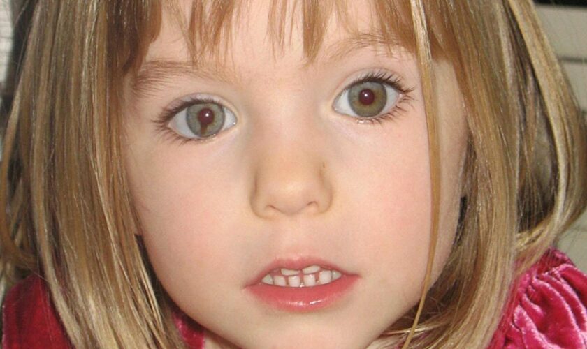 Madeleine McCann. Pic: PA