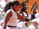 Coco Gauff left in TEARS after furious row with umpire during French Open semi-final defeat