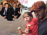 David Beckham thanks wife Victoria for their 'incredible' family as former footballer leads the Father's Day tributes