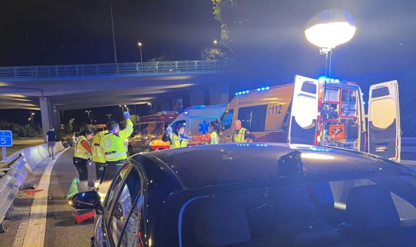 Dos accidentes mortales de moto con dos fallecidos y un herido grave en una noche negra en Madrid