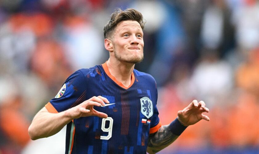 Wout Weghorst ist der Siegtorschütze der Niederländer in deren ersten Gruppenspiel der EM 2024 gegen Polen