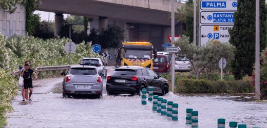 Mallorca: Flughafen nach heftigem Unwetter vorübergehend gesperrt