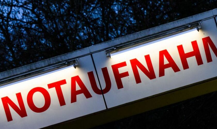 Die Zentrale Notaufnahme eines Krankenhaus. Foto: Julian Stratenschulte/dpa/Symbolbild