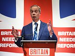 Nigel Farage reveals he WILL stand to be a Reform MP in Clacton as he takes over as party leader from Richard Tice, dealing blow to Rishi Sunak - with poll showing insurgents just six points behind Tories