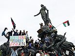 Police fire tear gas into crowds across France as hundreds of thousands mass to protest far-right resurgence following Macron's snap election gamble