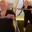 Rebel Wilson reveals bizarre gym habit as she shares a video of her intense workout