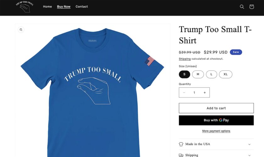 Supreme Court rejects attempt to trademark ‘Trump Too Small’