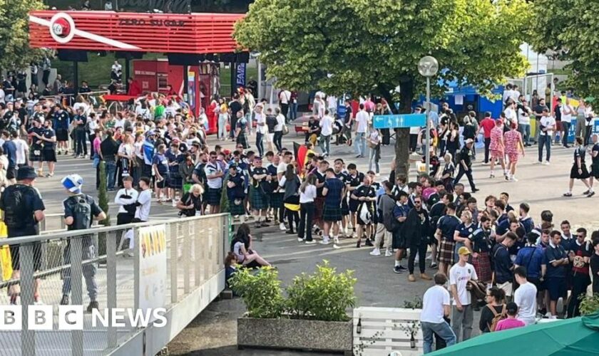 Tartan Army misery over Munich fan zone 'shambles'