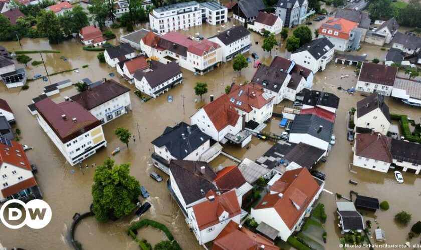 Unwetterlage in Süddeutschland hält sich hartnäckig