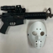 Driver wearing 'Jason' mask arrested on illegal assault rifle charge in California: PD