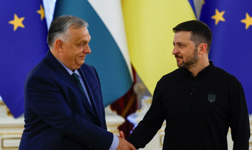 Viktor Orban en visite en Ukraine pour rencontrer Volodymyr Zelensky