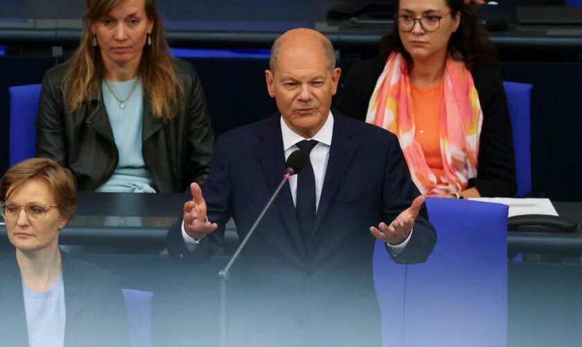 Regierungsbefragung im Bundestag: Olaf Scholz kündigt "Wachstumsturbo" an