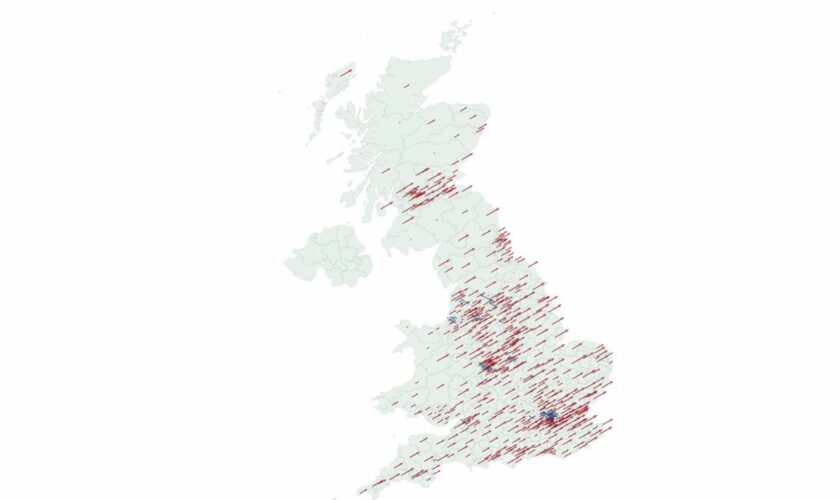 Labour's landslide election in maps and charts