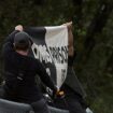 Anti-Israel protesters arrested after locking themselves inside fence at NASCAR's Chicago Street Race