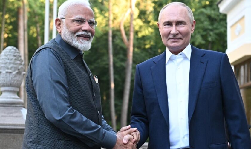 Inde-Russie : Narendra Modi en visite à Moscou pour la première fois depuis l'offensive en Ukraine