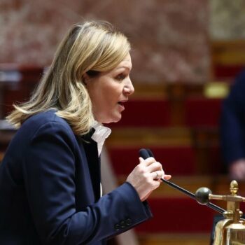 La présidente de l'Assemblée nationale Yael Braun-Pivet, le 5 mars 2024 à Paris