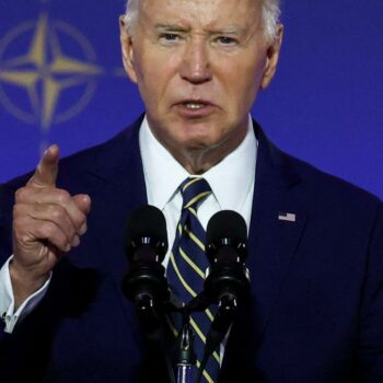 Kämpferischer Joe Biden verspricht der Ukraine zum Nato-Gipfel weiteres Patriot-System