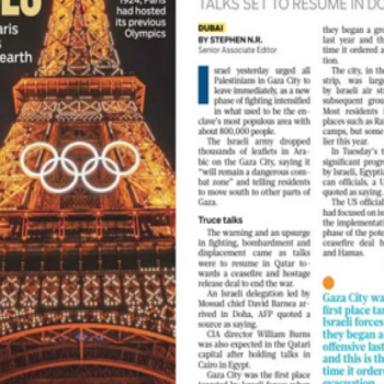 À Paris, “la fièvre olympique monte”