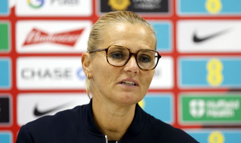 Sarina Wiegman: England ready for ‘massive challenge’ of Euro 2025 qualification