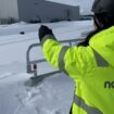 Une toute petite partie de l'immense usine de batteries Northvolt