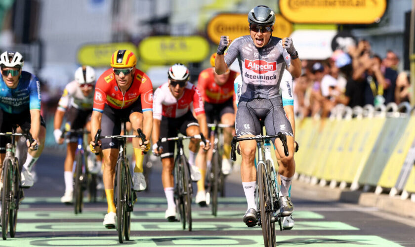 Tour de France : insatiable, le Belge Jasper Philipsen remporte sa troisième victoire