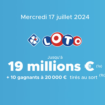 Résultat Loto (FDJ) : le tirage de ce mercredi 17 juillet 2024 [EN LIGNE]