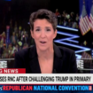 MSNBC's Rachel Maddow, other top anchors not in Milwaukee for RNC, using LED screen to appear they're on site