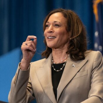 Kamala Harris à Fayetteville, en Caroline du Nord, le 18 juillet 2024