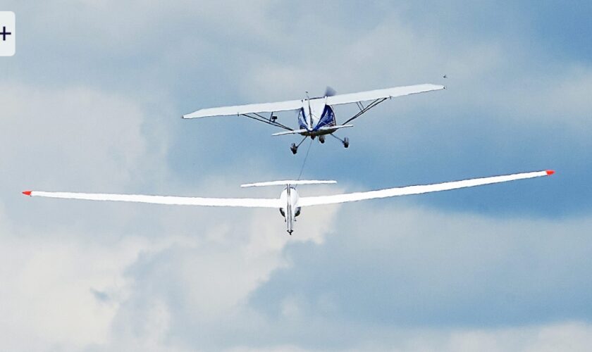 Neues Segel-Schleppflugzeug im Selbstversuch