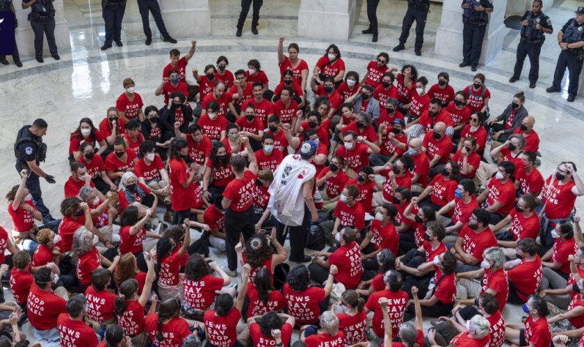 Liveblog zum Krieg in Nahost: Protest in US-Kongressgebäude vor Netanjahu-Rede