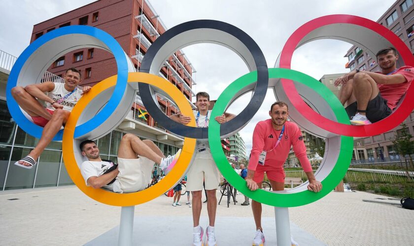 Olympische Sommerspiele 2024: Deutsche Athleten wollen unter die besten Zehn der Nationenwertung