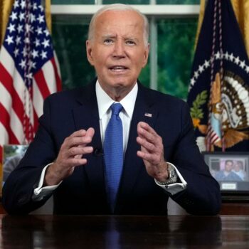 „Ich verehre dieses Amt, aber liebe mein Land mehr“, sagt Biden über seinen Rückzug