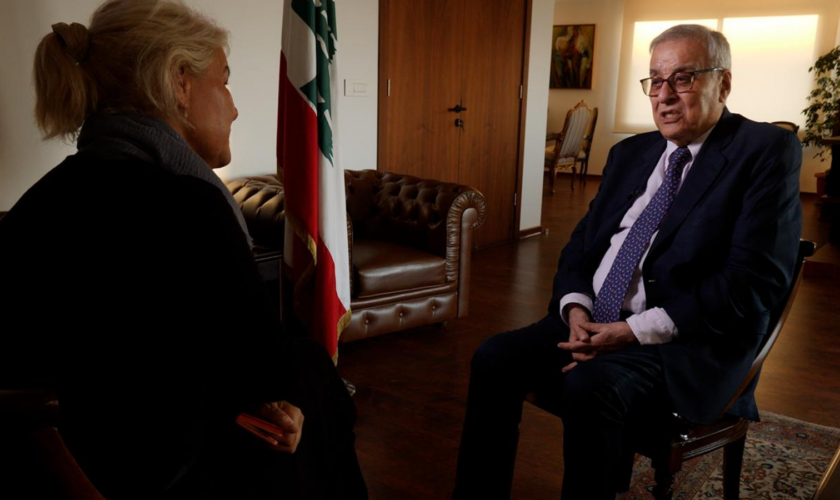 Lebanon's foreign minister Abdallah Bou Habib