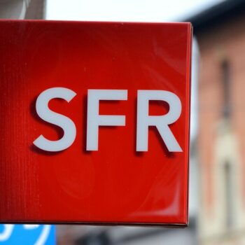 Une boutique SFR, alors que la filiale télécoms de Vivendi attend un repreneur